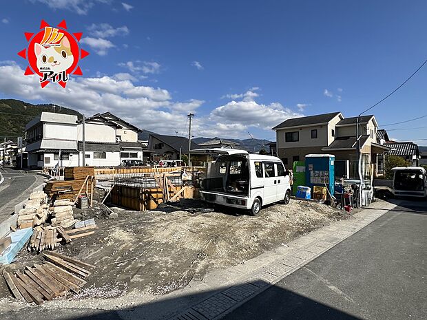 【Cradle garden 糟屋郡須恵町須恵第4】 全3棟現地(2026年4月上旬)撮影
