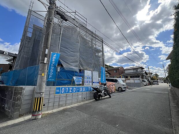 【前面道路含む現地写真】前面道路:北西側4.7m公道