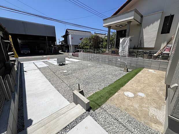 【現地外観写真】外構スペース