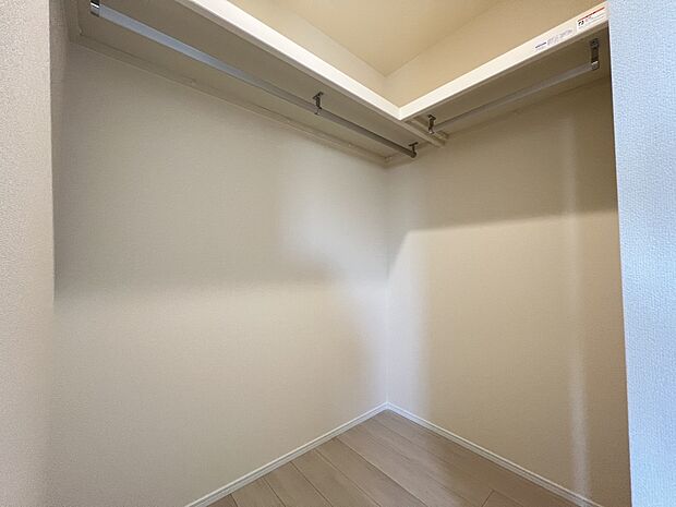 【ウォークインクローゼット】2階の全居室にウォークインクローゼットを完備しました！