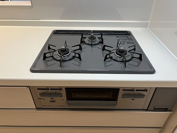 【その他設備】三口ガスコンロ