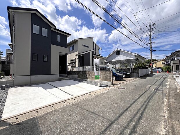 【前面道路含む現地写真】前面道路:北東側4m公道