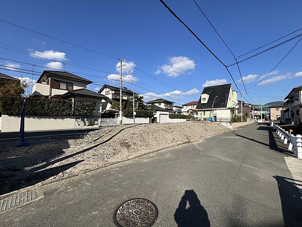 【前面道路含む現地写真】南西側4.5ｍ公道