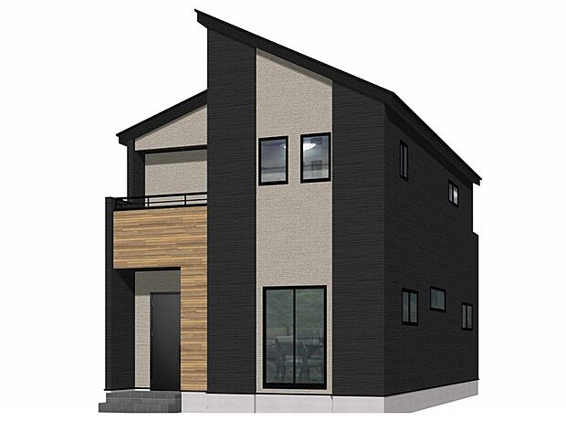 【完成予想図(外観)】外観完成予想図（2号棟）