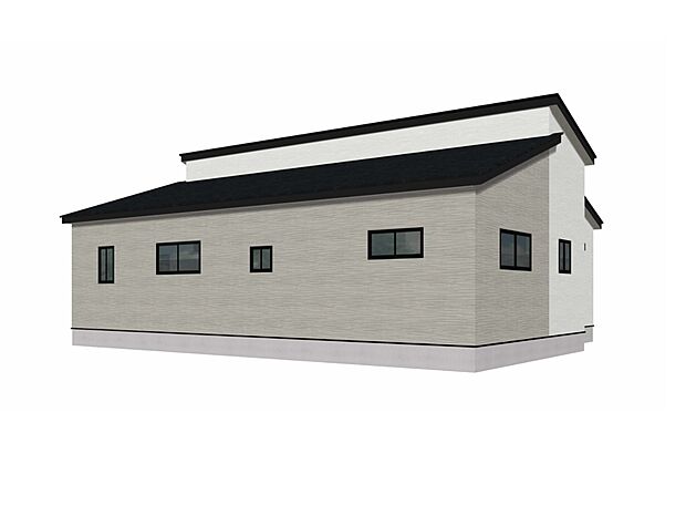 【完成予想図(外観)】完成予想外観パース