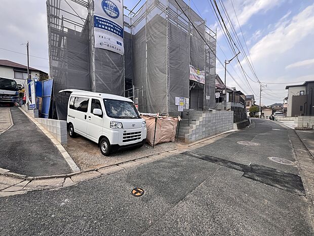 【前面道路含む現地写真】前面道路:東側4m公道