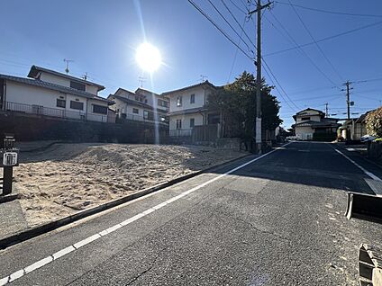 前面道路含む現地写真