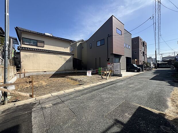 【前面道路含む現地写真】前面道路:西側4.5m公道