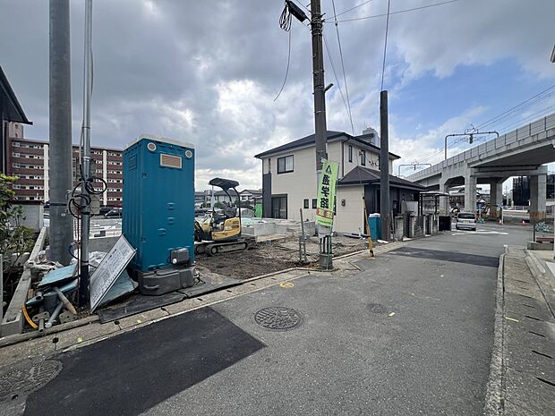 【前面道路含む現地写真】前面道路：北東側3.9ｍ公道