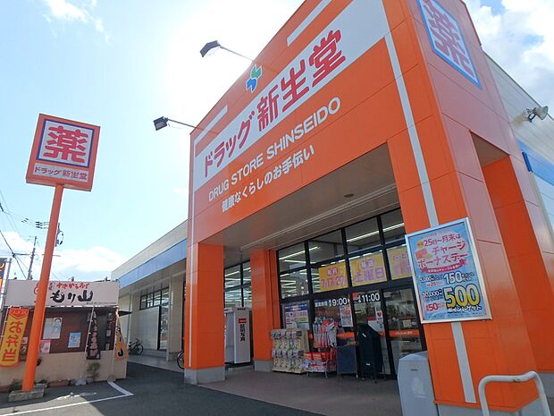 ドラッグ新生堂　昇町店（約900m・徒歩12分）