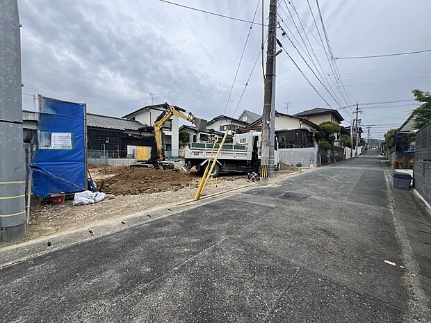 【前面道路含む現地写真】北側4.6m公道