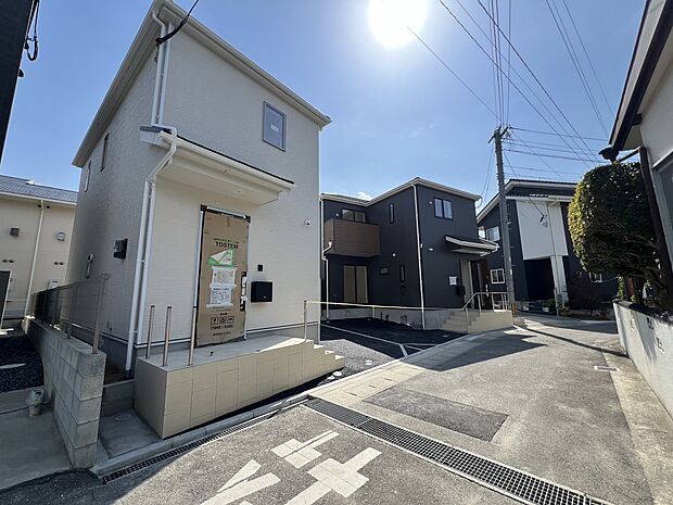 【前面道路含む現地写真】前面道路:北東側4m公道