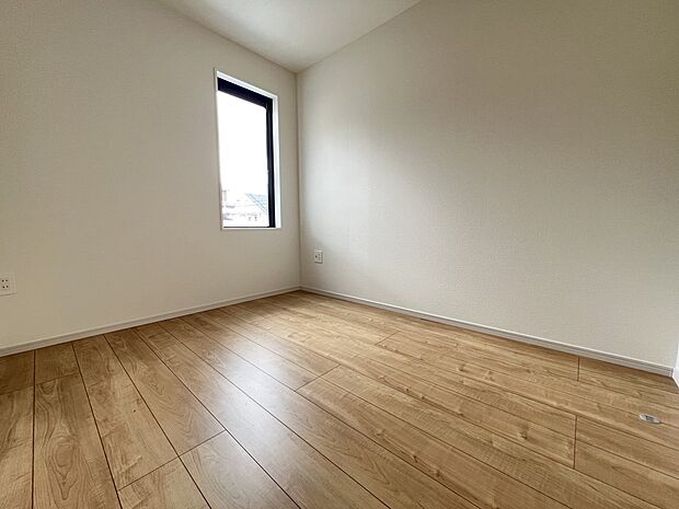 【洋室】洋室3.8帖 2階には洋室を4部屋ご用意いたしました(1号棟)