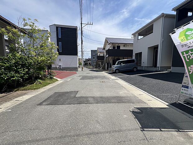 【前面道路含む現地写真】前面道路：東側5ｍ公道