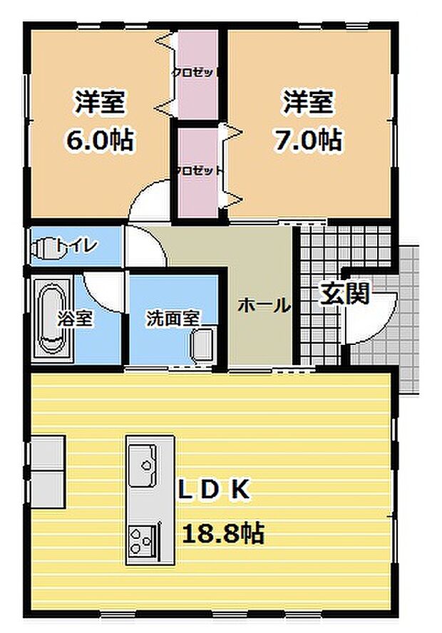参考間取り図