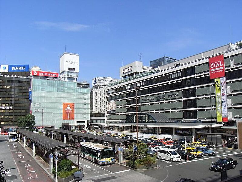 「大倉山」駅ー「横浜」駅　乗り換え無し　約11分