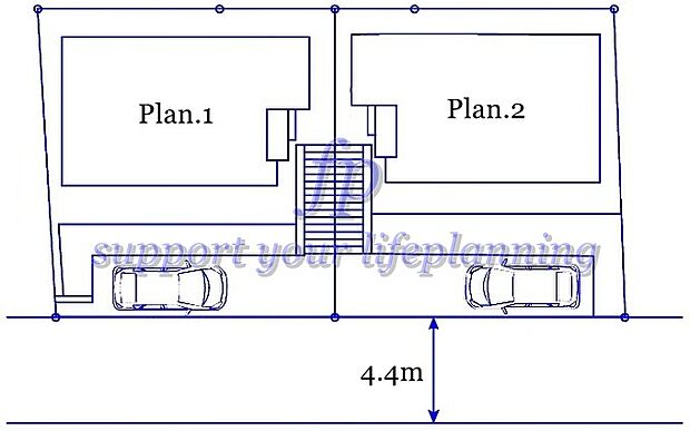【区画図】相鉄線「西谷」駅徒歩圏内。横浜へのアクセス良好。「西谷」駅は相鉄新横浜線が通り、新横浜や渋谷へ乗り換えなしで行けます。