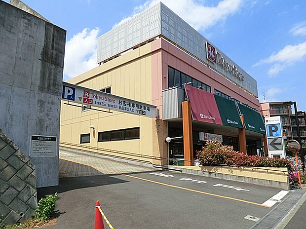 東急ストア綱島店（約1,100m）