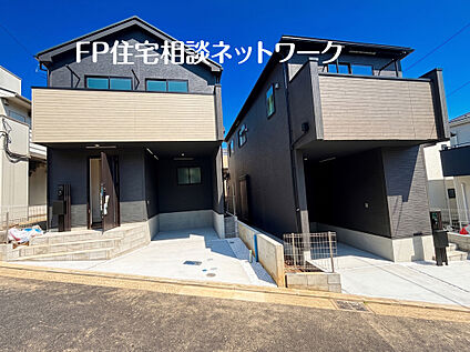 日当たり抜群の丘の上に建つ、こだわり住宅