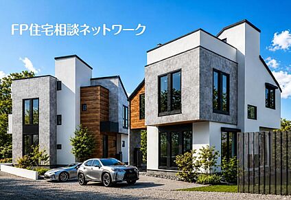 ～モダンな外観　同施工外観～