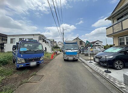 前面道路含む現地写真