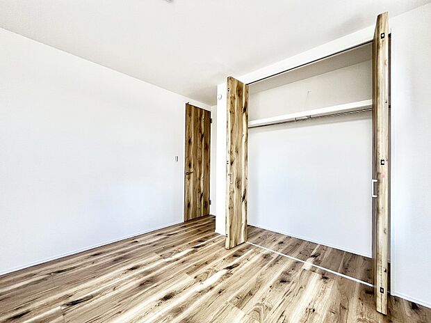 収納も充実しています！どんなお部屋にするか考えるのが楽しみですね。