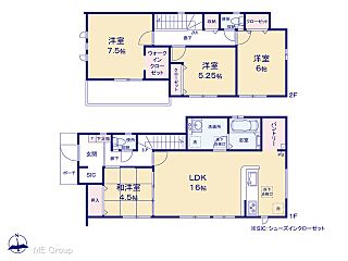 ～ME Select～　WICのあるマイホーム　グラファーレ　千葉市加曽利町　５期　新築一戸建て　全８棟 その他