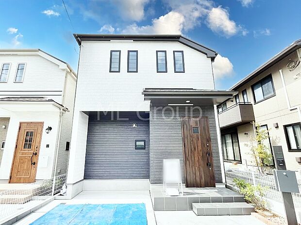 上質感あふれる外観デザイン。魅力の住まいを実現。