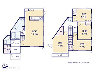 ～ME Select～　WICのあるマイホーム　千葉市緑区土気町　２期　新築一戸建て　全３４棟 その他