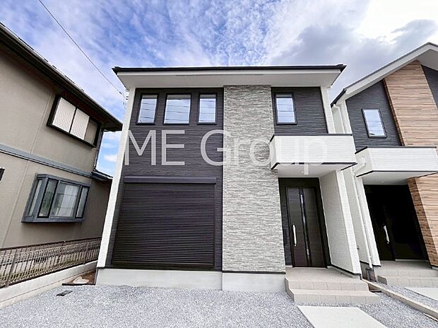 上質感あふれる外観デザイン。魅力の住まいを実現。