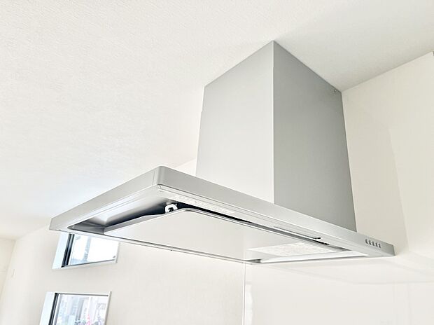 【レンジフード】基本的なお手入れはフィルターのみ！お手入れのしやすさも魅力です。