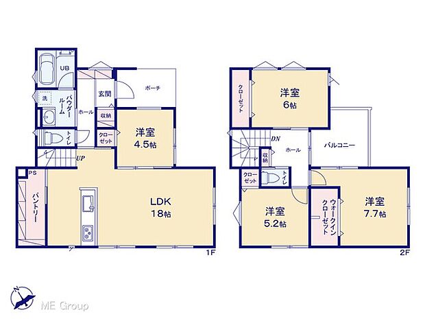 【4LDK】図面と異なる場合は現況を優先