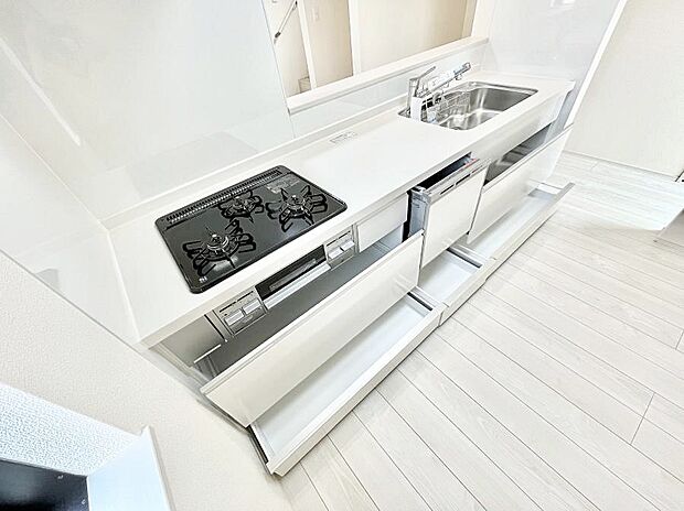 【スライド収納】使いやすさを優先したスライド式収納タイプ！