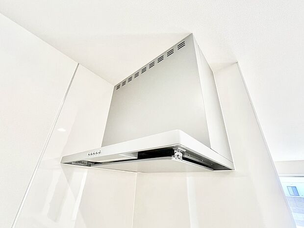 【レンジフード】基本的なお手入れはフィルターのみ！お手入れのしやすさも魅力です。