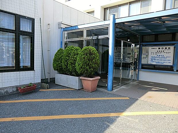 鎗田病院（約1,600m・徒歩20分）