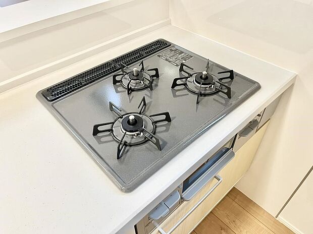 【3口コンロ】三口ガスコンロでお料理が一気にはかどりそう