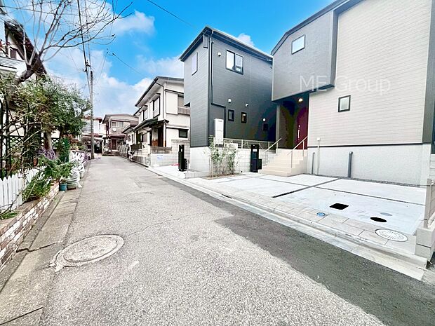 【前面道路含む現地写真】ここから始まる新生活を応援いたします