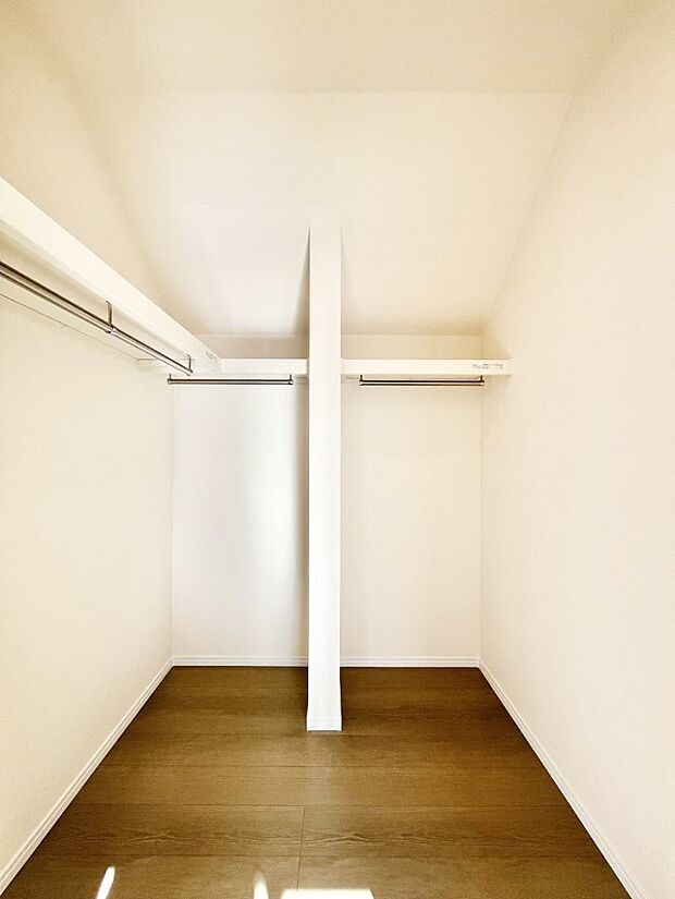 【収納】たっぷりの収納スペースで快適に暮らせそう