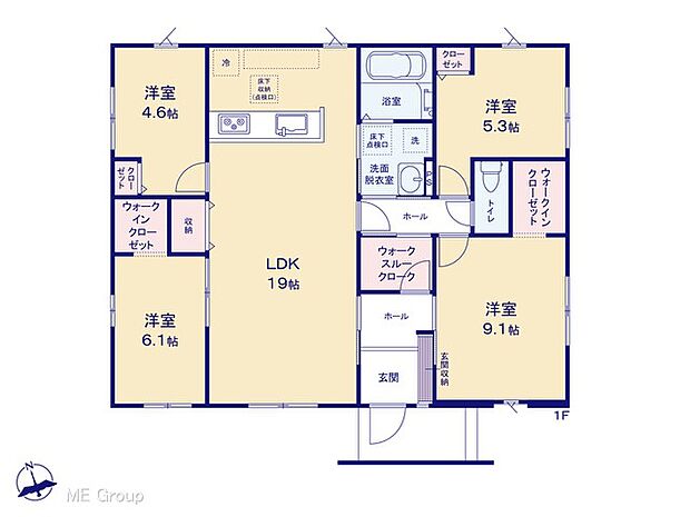【4LDK】図面と異なる場合は現況を優先