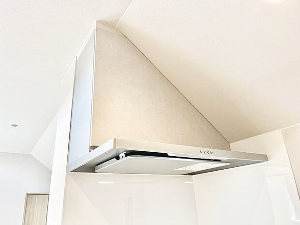 【レンジフード】基本的なお手入れはフィルターのみ！お手入れのしやすさも魅力です。