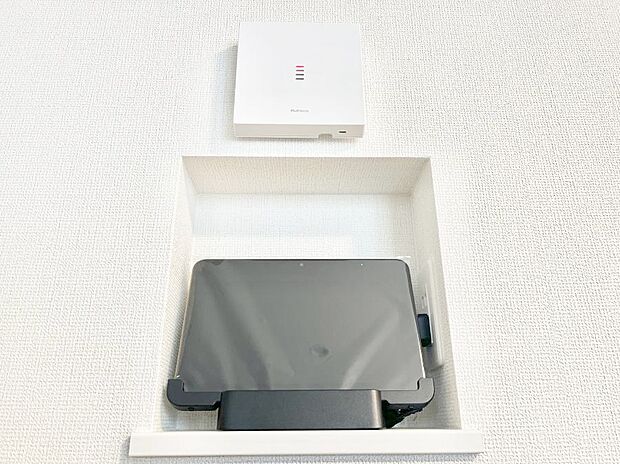 【TVモニター付きインターフォン】タブレットで訪問者が確認出来て便利!