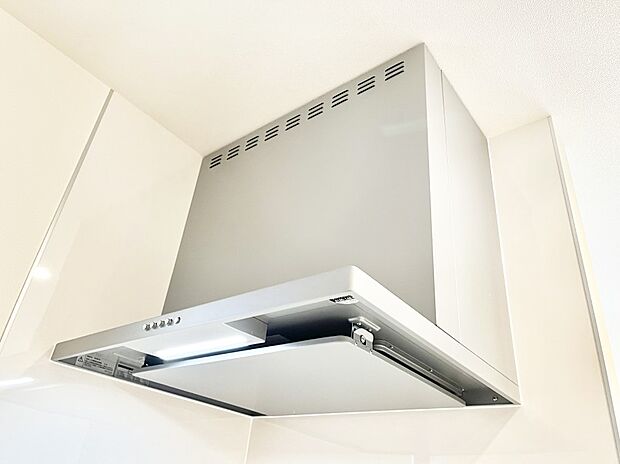 【レンジフード】基本的なお手入れはフィルターのみ!お手入れのしやすさも魅力です。