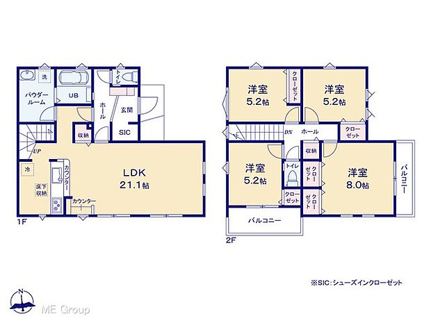 【4LDK】図面と異なる場合は現況を優先