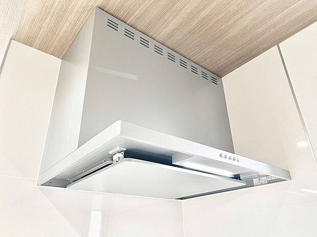 【レンジフード】基本的なお手入れはフィルターのみ！お手入れのしやすさも魅力です。