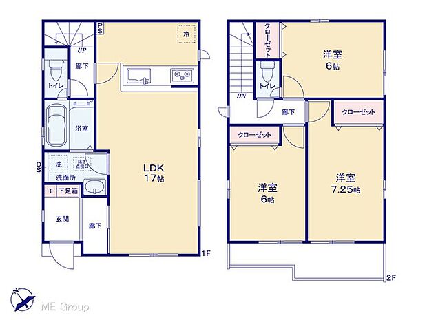 【3LDK】図面と異なる場合は現況を優先