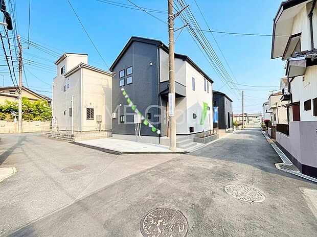 【前面道路含む現地写真】ここから始まる新生活を応援いたします