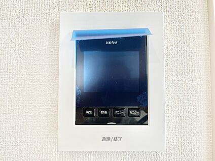 TVモニター付きインターフォン