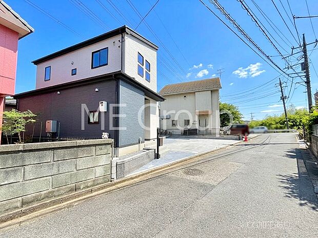 【前面道路含む現地写真】堂々完成！！ ここから始まる新生活を応援いたします！ 
