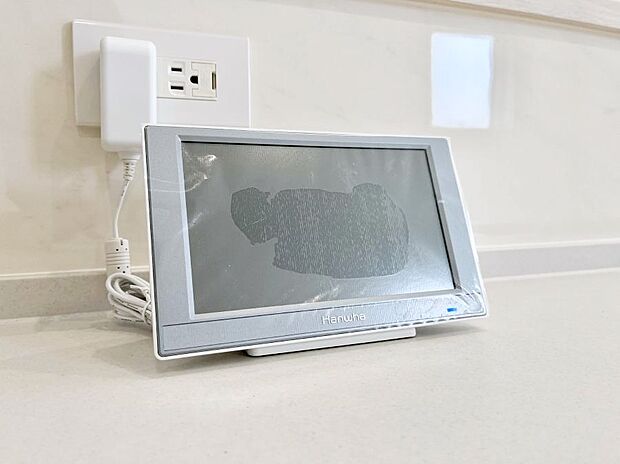 【TVモニター付きインターフォン】タブレットで訪問者が確認出来て便利！