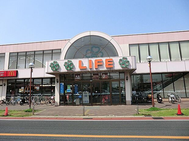 ライフ宮野木店（約800m・徒歩10分）